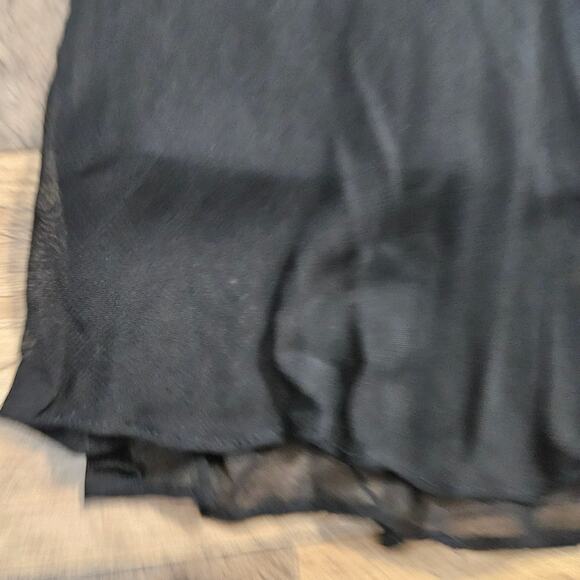 New Pave by Eva Blue Skirt Handkerchief Embellished Maxi Floral Lagenlook XL - Picture 5 of 13